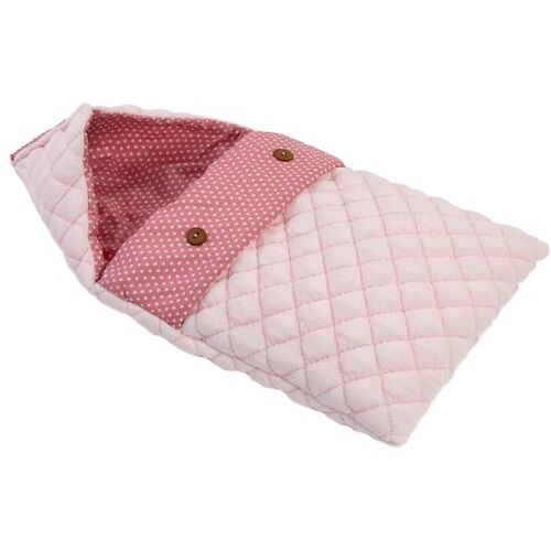 Asi Puppenzubehör - Schlafsack - 36 cm - Pink - One Size - Asi Puppenzubehör