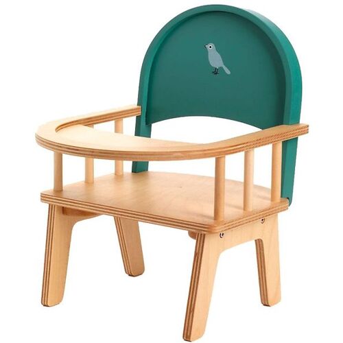 Djeco - Holz - Diner Chair - Djeco - One Size - Puppenzubehör