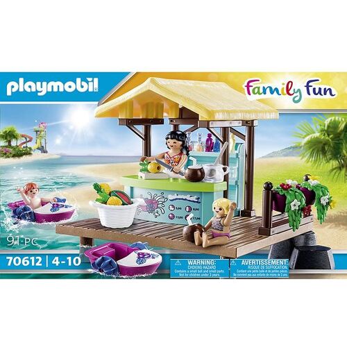 Familie Fun - Ruderbootverleih mit Saftbar - 70612 - 9 - Playmobil - One Size - Spielzeug