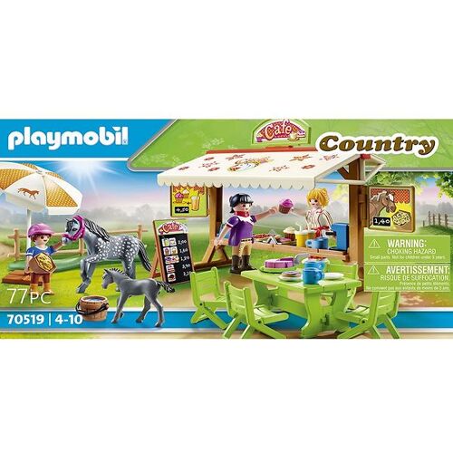 Country - Pony Café - 70519 - 77 Teile - Playmobil - One Size - Spielzeug