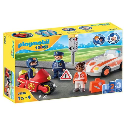 1.2.3 - Alltagshelden - 71156 - 8 Teile - Playmobil - One Size - Spielzeug