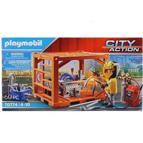 City Action - Behälterhersteller - 70774 - 60 Teile - One Size - Playmobil Spielzeug