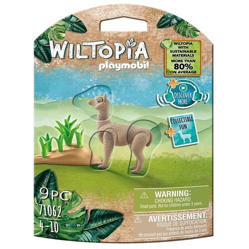 Wiltopia - Alpaka - 71062 - 9 Teile - Playmobil - One Size - Spielzeugtiere