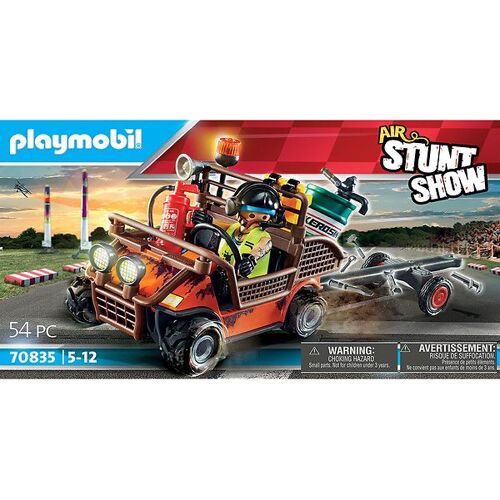 Air Stunt Show - Mobil Reparaturservice - 70835 - 54 - One Size - Playmobil Spielzeug