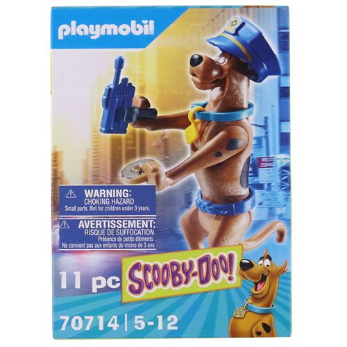 SCOOBY-DOO! - Polizeifigur Sammlerstück - 70714 - 11 D - Playmobil - One Size - Spielzeug