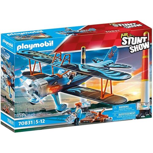 Air Stuntshow - Doppeldecker "Phoenix" - 708 - Playmobil - One Size - Spielzeug
