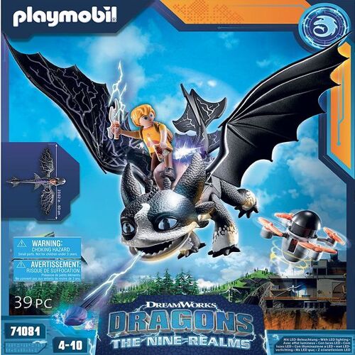 Dragons: Die Neun Reiche - Thunder & Tom - 71081 - 39 - One Size - Playmobil Spielzeug