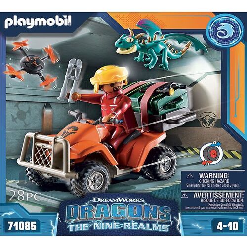 Dragons: Die Neun Reiche - Icaris ATV & Phil - 71085 - - Playmobil - One Size - Spielzeug