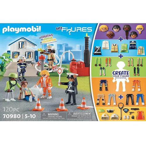 My Figuren - Rettung Mission - 70980 - 120 Teile - One Size - Playmobil Spielzeug