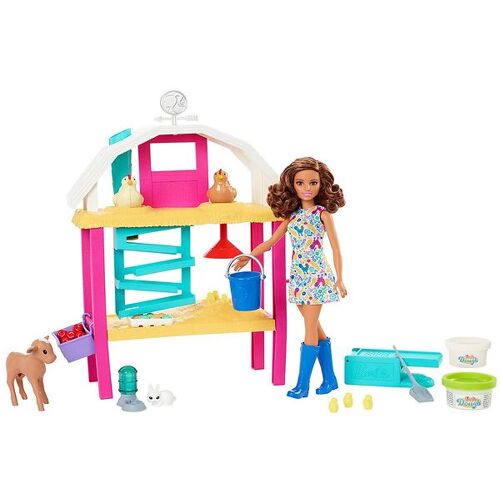 Barbie Puppenset - Mit Ei-Farm - Hatch & Gather - One Size - Barbie Puppen