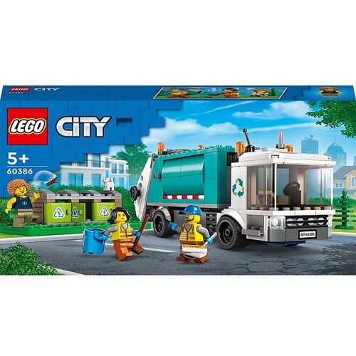 City - Müllabfuhr 60386 - 261 Teile - One Size - LEGO® Klötze