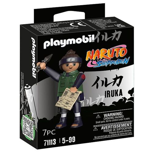 Naruto - Iruka - 71113 - 7 Teile - One Size - Playmobil Spielzeugfiguren