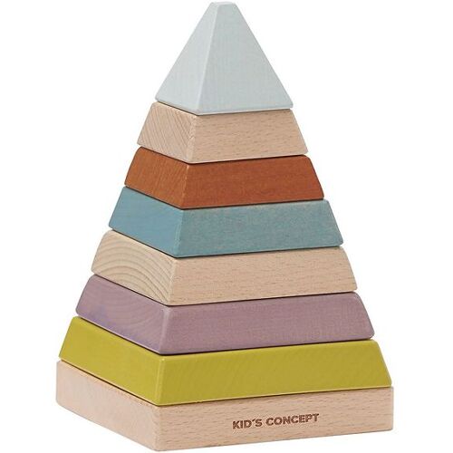 Kids Concept Stapelturm - Plocktorn-Pyramide - Neo - Multi - Kids Concept - One Size - Bauklötze