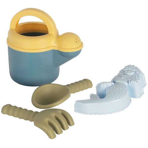 Dantoy BIO Plastic Sandset - 4 Teile - Blau/Grün - Dantoy - One Size - Spielzeug