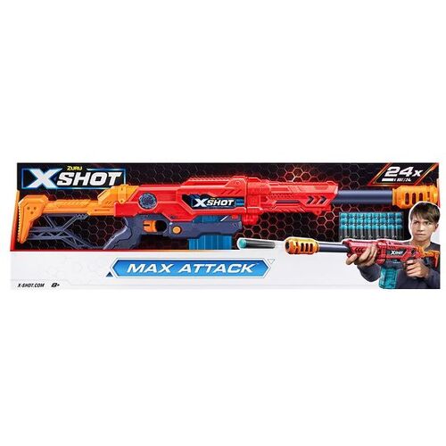 X-SHOT Schaumpistole - Excel - Max Attack - One Size - X-SHOT Spielzeug