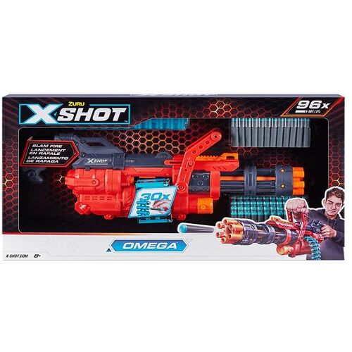 X-SHOT Schaumpistole - Excel - Omega - One Size - X-SHOT Spielzeug