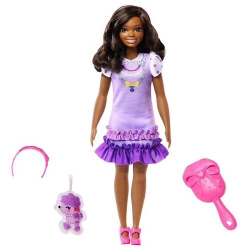 Barbie Puppe - My First Barbie Core - Black - One Size - Barbie Puppen
