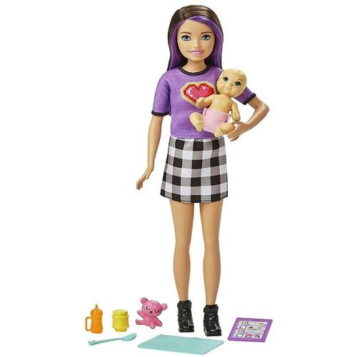 Barbie Puppenset - Skipper - Babysitter - One Size - Barbie Puppen