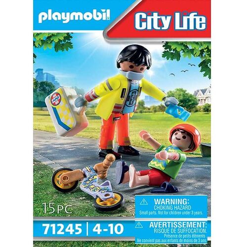 City Life - Arzt - 71245 - 15 Teile - Playmobil - One Size - Spielzeug