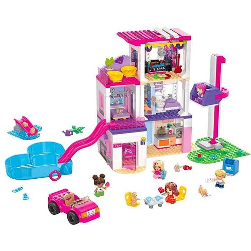 MEGA Barbie-Set - Traumhaus - 545 Teile - One Size - MEGA Bloks Spielzeug