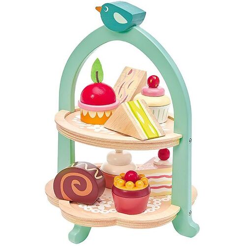 Tender Leaf Holzspielzeug - Snackset - 9 Teile - Vogel - One Size - Tender Leaf Spielzeug