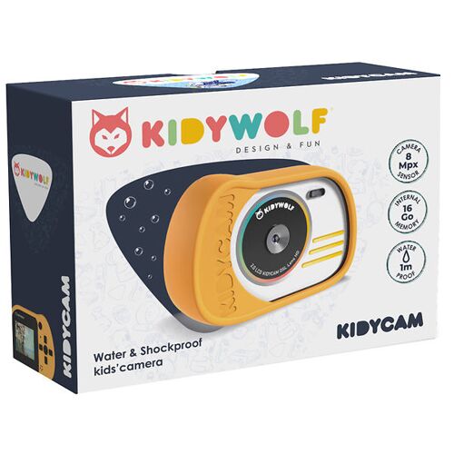 Kidywolf Kamera - Kidycam - Gelb - One Size - Kidywolf Spielzeug