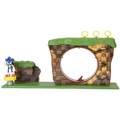 Sonic Spielset - Green Hill Zonenspielset - One Size - Sonic Spielzeug