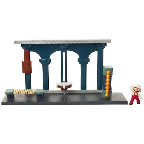 Mario Spielset - Lava Castle Spielset - 7 Teile - One Size - Super Mario Spielzeug