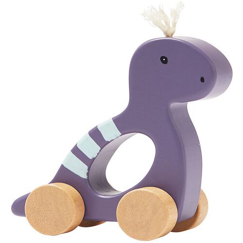 Kids Concept Holzspielzeug - Dino - 14 x 13,5 cm - Lila - One Size - Kids Concept Spielzeugtiere