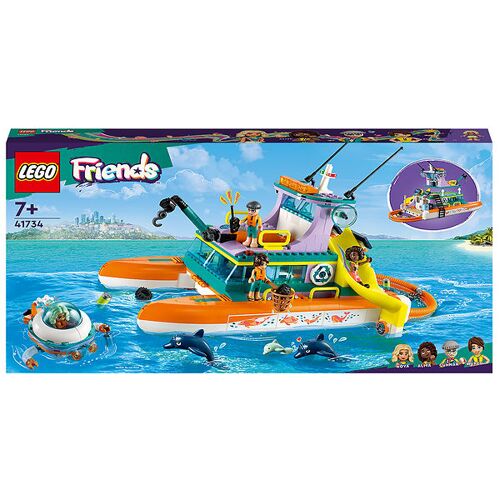 Friends - Seerettungsboot 41734 - 717 Teile - LEGO® - One Size - Klötze