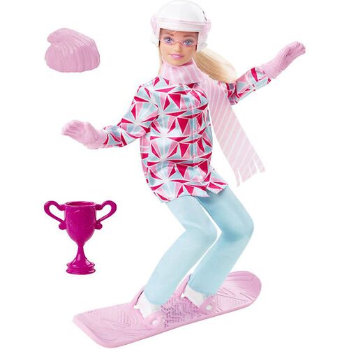 Barbie Puppe - 30 cm - Karriere - Snowboarder - Barbie - One Size - Spielzeug