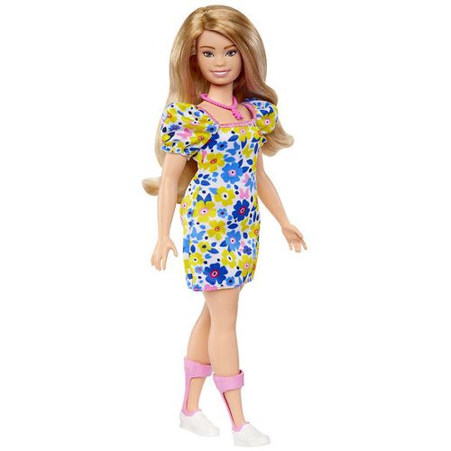 Barbie Puppe - 30 cm - Fashionista Floral - Down Syndrom - Barbie - One Size - Spielzeug