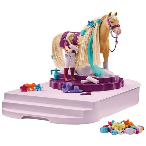 Schleich Horse Club - Pferdepflegestation - 42617 - One Size - Schleich Spielzeug