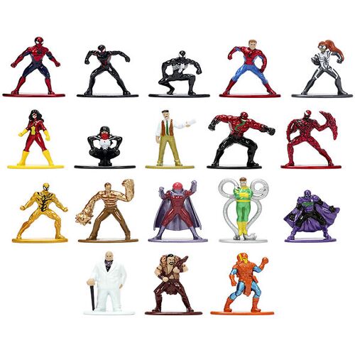 Jada Figuren - Marvel Multi Pack Nano Figuren - 16 Teile - One Size - Jada Spielzeugfiguren