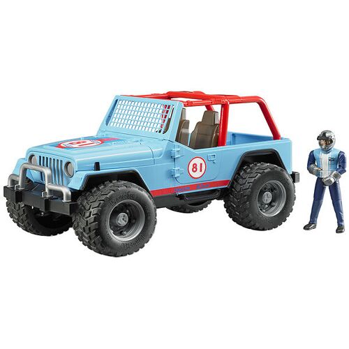 Bruder - Jeep Cross Country Racer m. Fahrer - 2541 - One Size - Bruder Spielzeug