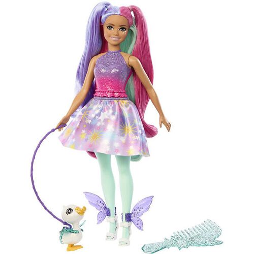 Barbie Puppenset - 28 cm - Touch of Magic - Rocki Doll - Barbie - One Size - Puppen