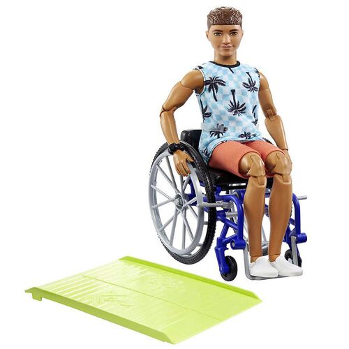Barbie Puppe - Fashionista - Ken Rollstuhl - Barbie - One Size - Puppen