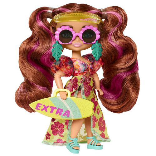 Barbie Puppe - 15 cm - Extra Minis - Puppenstrand - One Size - Barbie Puppen