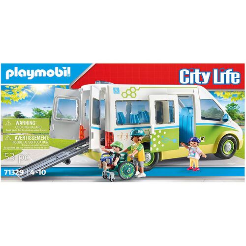 City Life - Schulbus - 53- Teile - 71329 - One Size - Playmobil Spielzeug