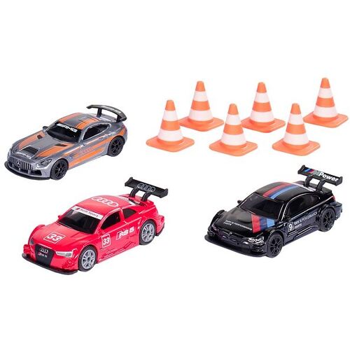 Siku Geschenkset - 9 Teile - 8 cm - Rennwagen - Siku - One Size - Spielzeug