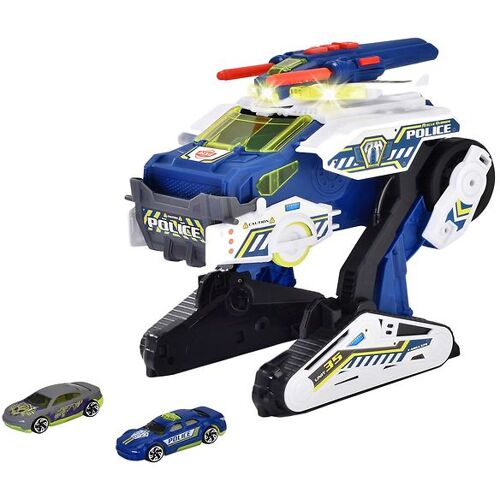 Dickie Toys Police Bot - Rettungshybriden - Licht/Ton - One Size - Dickie Toys Spielzeug