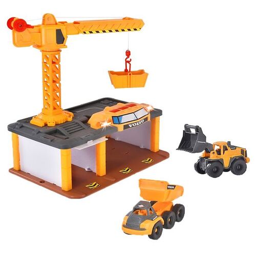 Dickie Toys Spielset - Baustation - Licht/Ton - Dickie Toys - One Size - Spielzeug