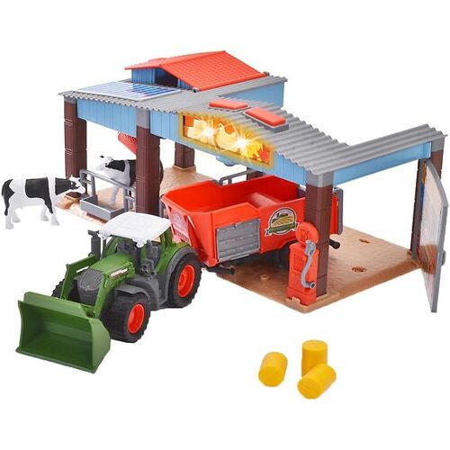 Dickie Toys Spielset - Farm Station - Licht/Ton - One Size - Dickie Toys Spielzeug