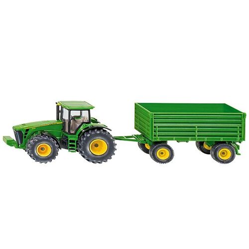 Siku Traktor m. Anhänger - John Deere 8430 - 1:50 - Grün - Siku - One Size - Spielzeug