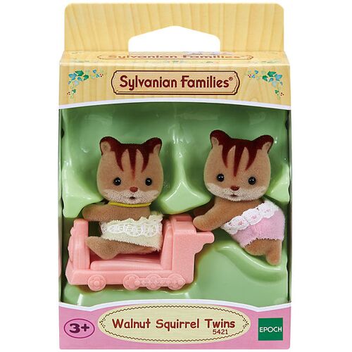 Sylvanian Families - Walnuss-Eichhörnchen-Zwillinge - 5421 - Sylvanian Families - One Size - Spielzeugfiguren