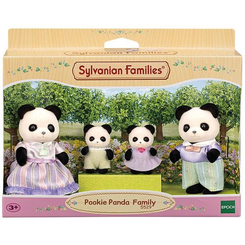 Sylvanian Families - Pookie-Panda-Familie - 5529 - Sylvanian Families - One Size - Spielzeugfiguren