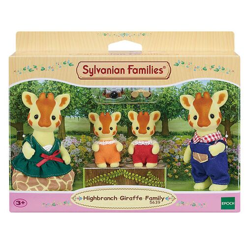 Sylvanian Families - HighBranch Giraffe Familie - 5639 - Sylvanian Families - One Size - Spielzeugfiguren
