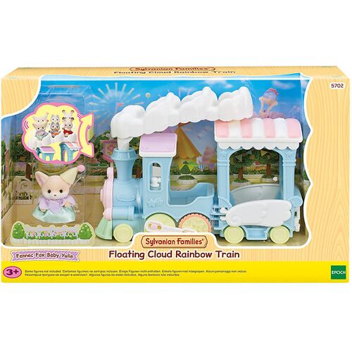 Sylvanian Families - Floating Cloud Rainbow Train - 5702 - Sylvanian Families - One Size - Puppenzubehör