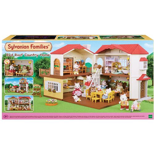 Sylvanian Families - Rotes Dach Country Home - 5302 - Sylvanian Families - One Size - Puppenhauser