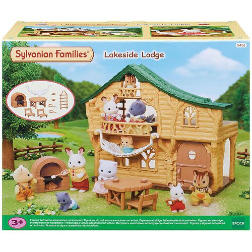 Sylvanian Families - Lakeside Lodge - 5451 - Sylvanian Families - One Size - Puppenhauser